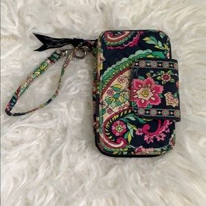 Vera Bradley Smartphone Wristlet in Petal Paisley